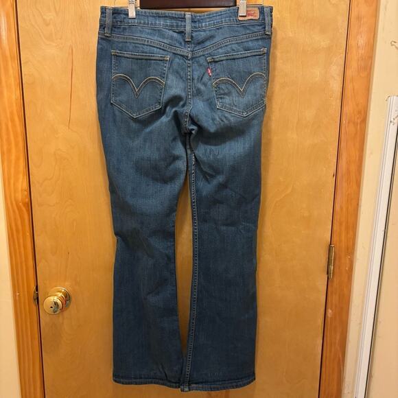 Vintage Levi's Women's Blue Bootcut Jeans 518 Superlow Y2K Retro Hippie Size 11 - Picture 11 of 14